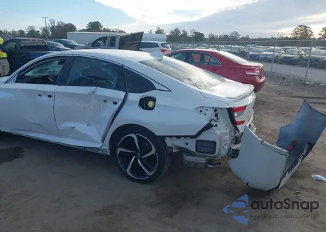 2020 Honda Accord Sport from USA, damaged, VIN 1HGCV1F32LA153288
